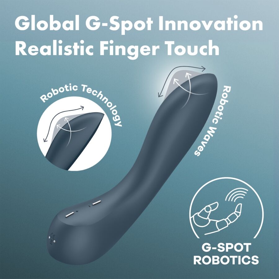 G-Spot Wave 4 Robotic Stimulation Dark Blue
