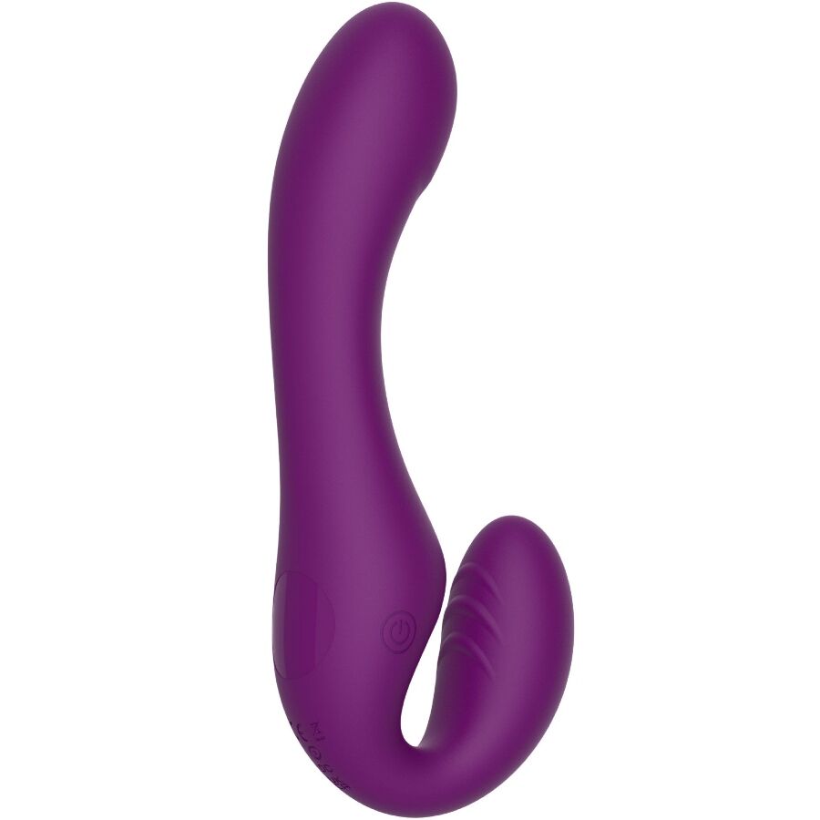 Strapless Vibrador De Pulsación Con Mando