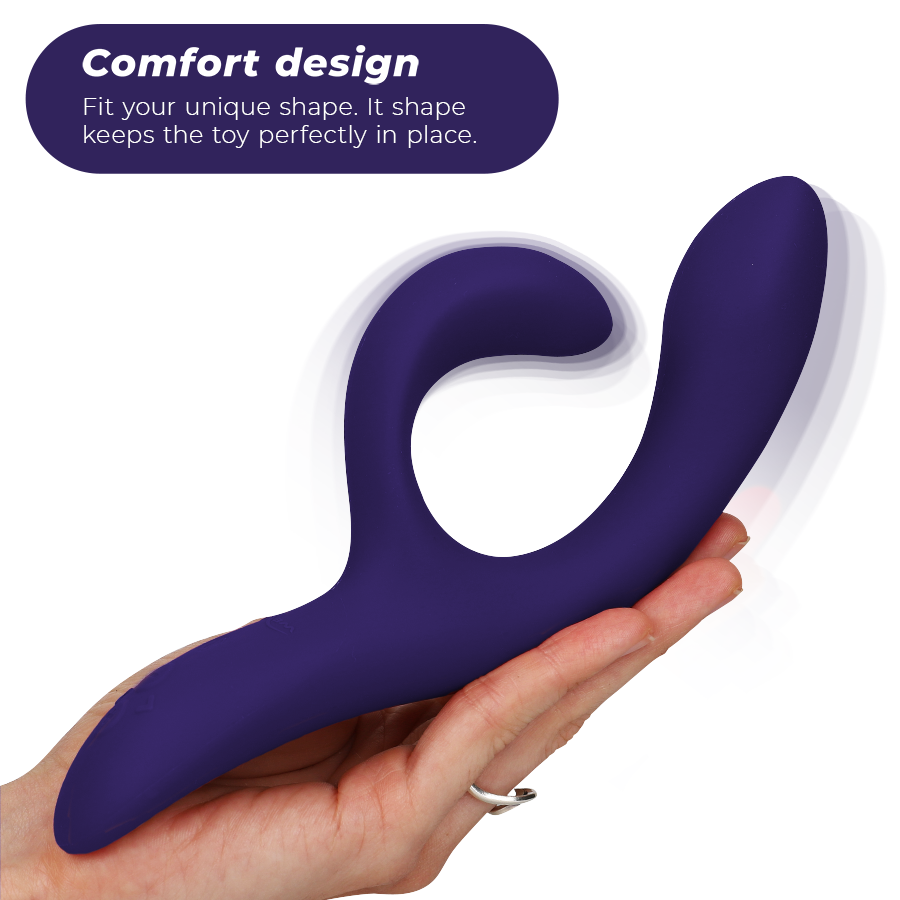 We-vibe - Nova 3 Vibrador Rabbit Azul Medianoche