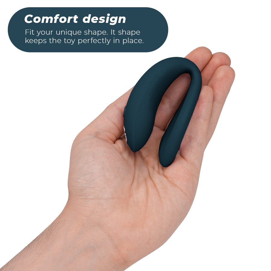 Vibrador Flexible We-Vibe - Sync O Control Remoto Verde Oscuro