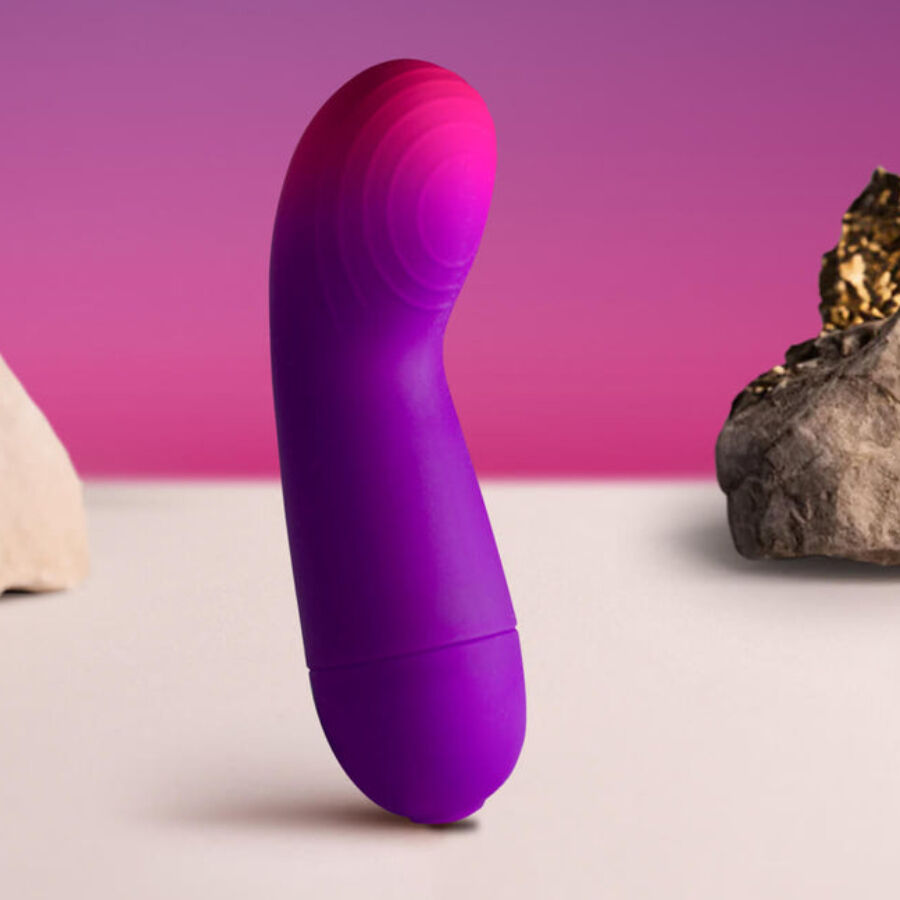 Rocks- Off - Glow Girl Vibe Vibrador G-Spot Discreto Morado