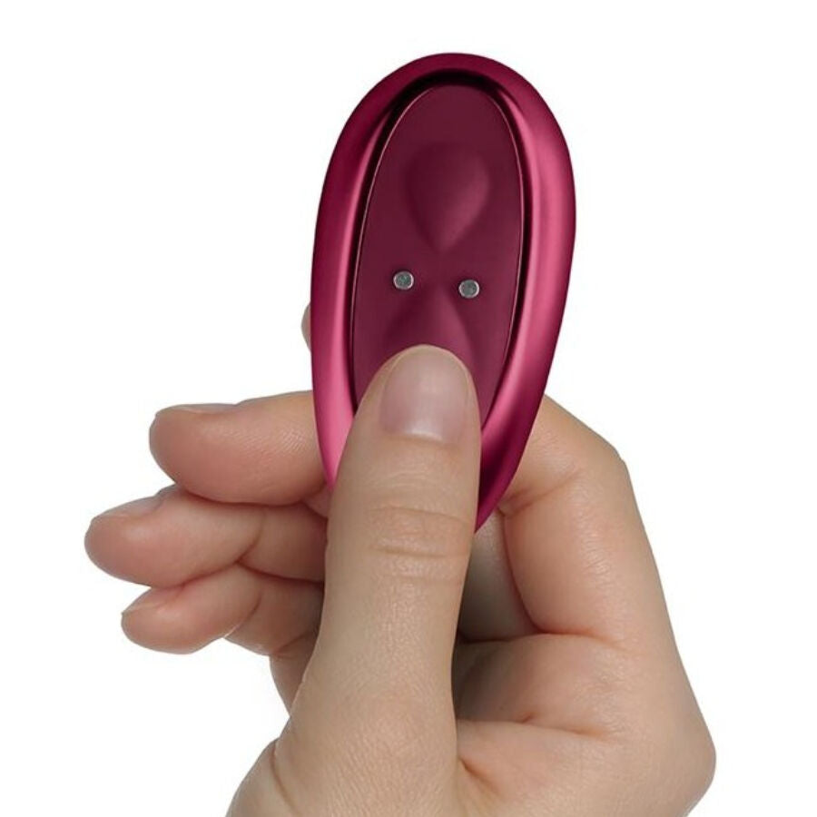 Vibrador Del Punto G Varita Wand Ruby Glow Blush Rojo