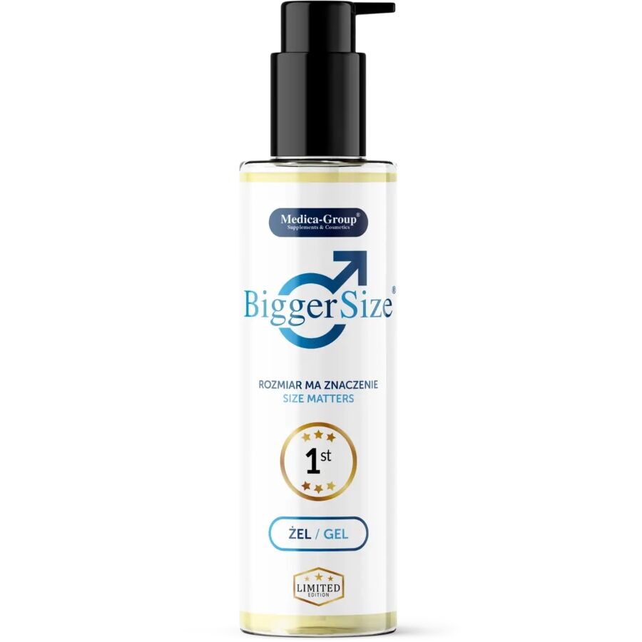 Medica Group - Bigger Size Gel Intimo Para Hombre 150 Ml