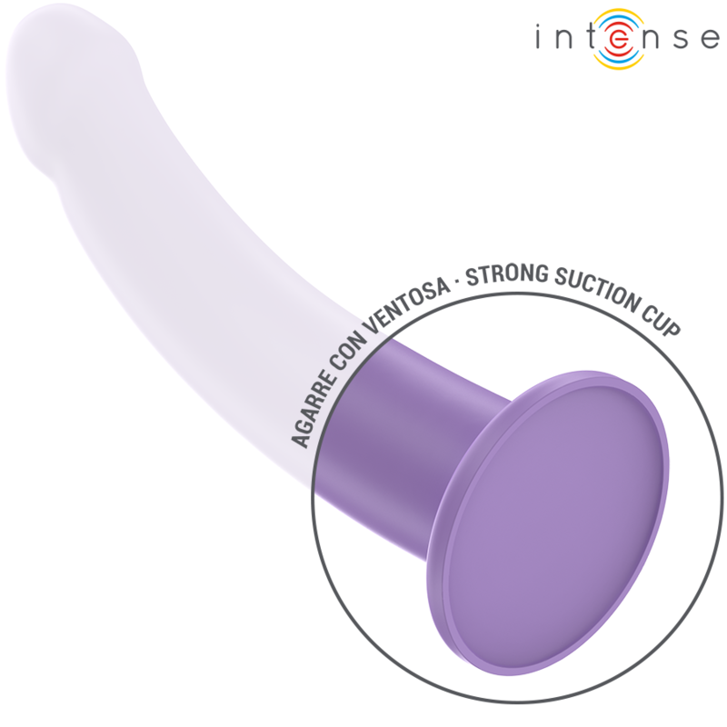 Intense - Eddie Vibrador 17,5 Cm 10 Vibraciones Morado Control Remoto