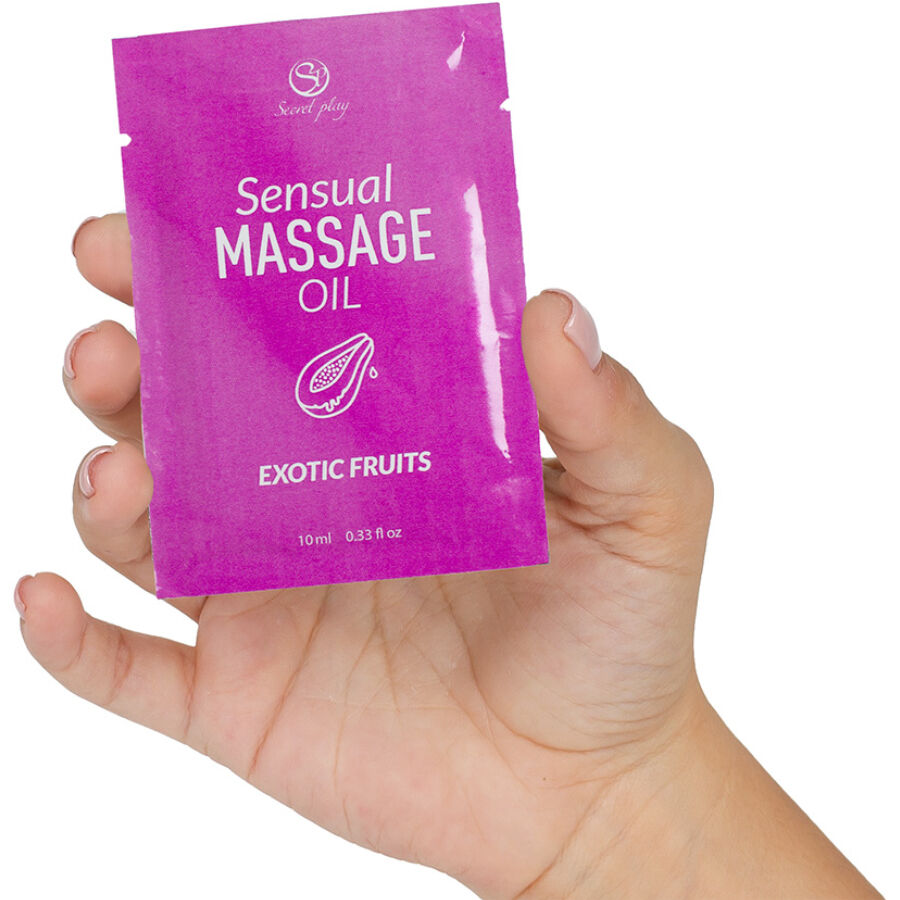 Secretplay - Monodosis Aceite De Masaje Frutas Exóticas 10 Ml