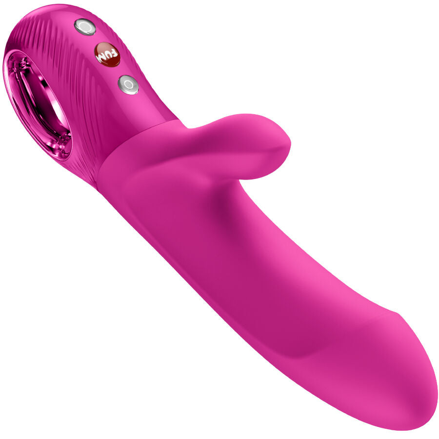 Fun Factory - Bi Stronic Embrace Conejo Estimulador De Empuje Magenta