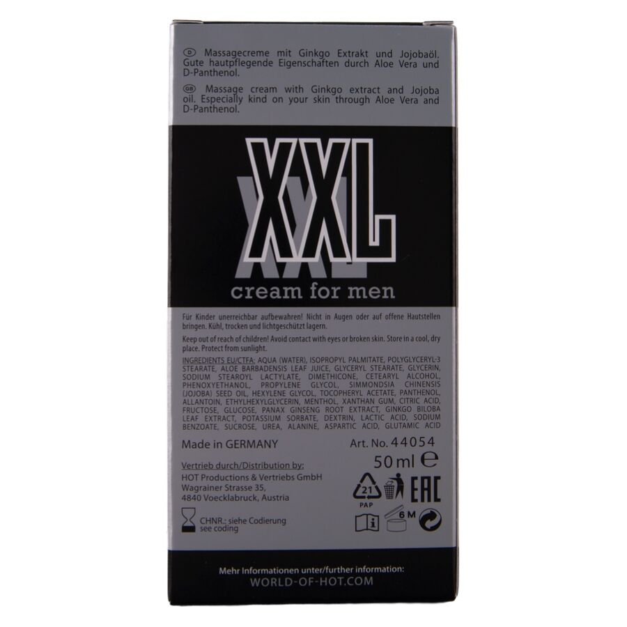 Hot Cream For Men Xxl (50ml)