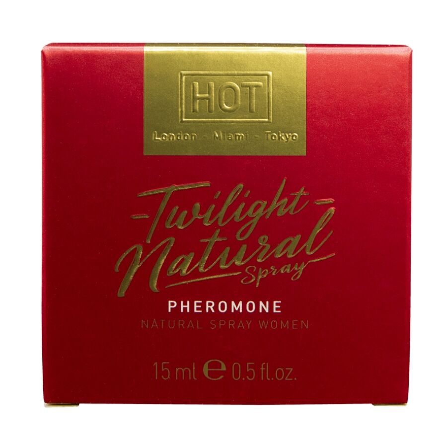 Hot Twilight Perfume Con Feromonas Para Ella En Spray 15ml