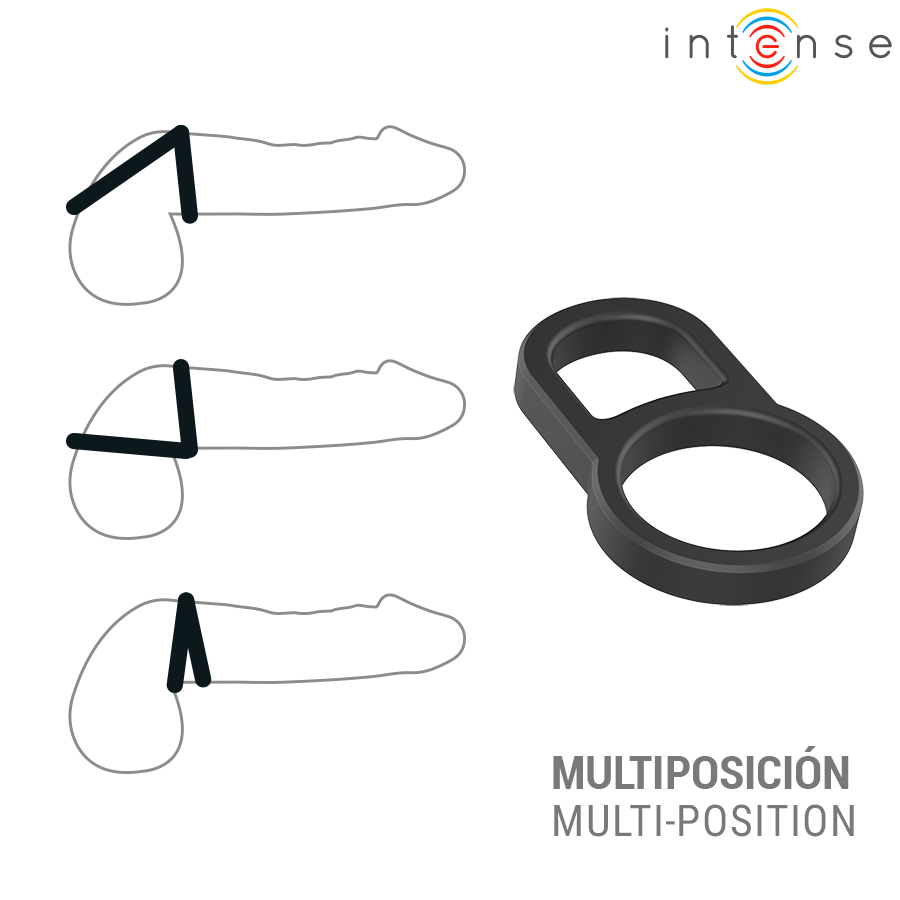 Intense - Conleth Anillo Doble Ajustable Modelo 3