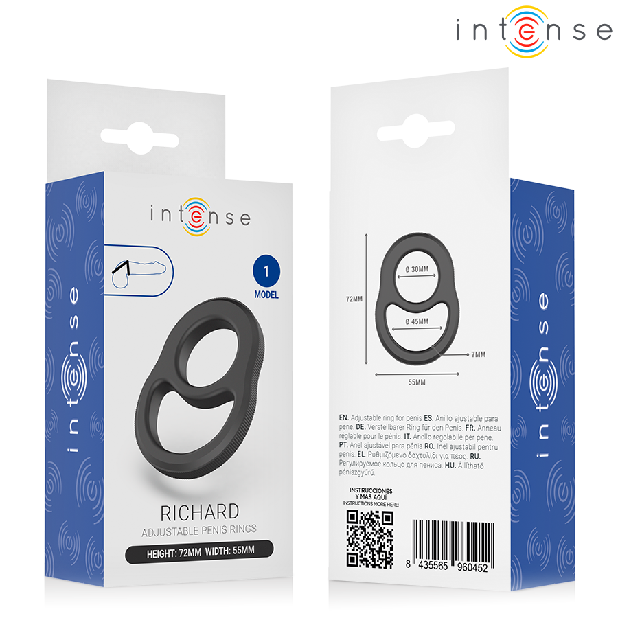 Intense - Richard Anillo Doble Ajustable Modelo 1