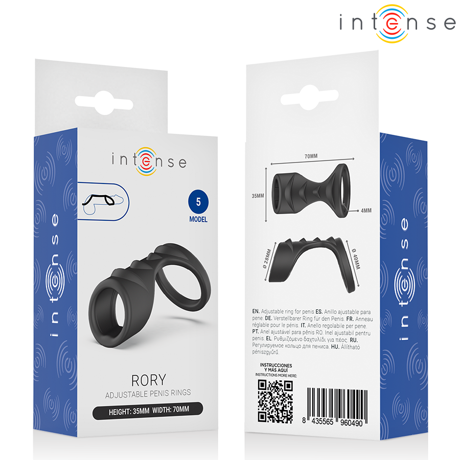 Intense - Rory Anillo Ajustable Modelo 5