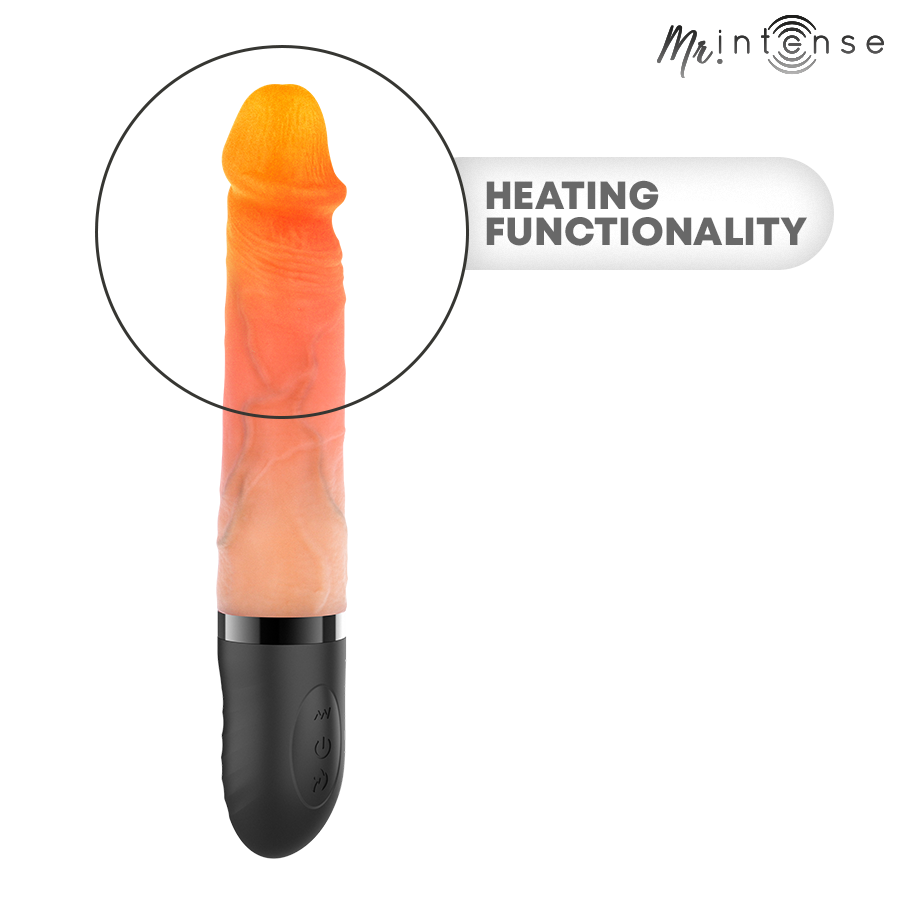Mr Intense - Jean Vibrador Up&Down Con Efecto Calor 24 Cm -Ø- 3.8 Cm