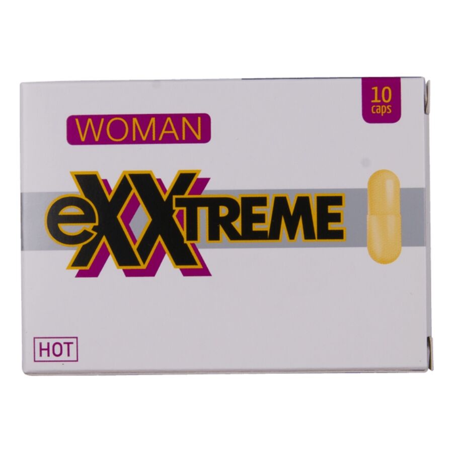Hot - Exxtreme Cápsulas Líbido Mujer 10 Unidades