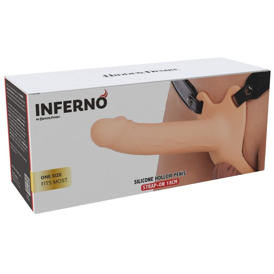 Hidden Desire - Inferno Strap-on Funda Para Pene 18 Cm