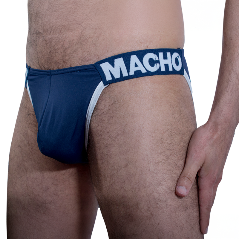 Macho - Mch011 Lateral Slip Azul Oscuro Xl