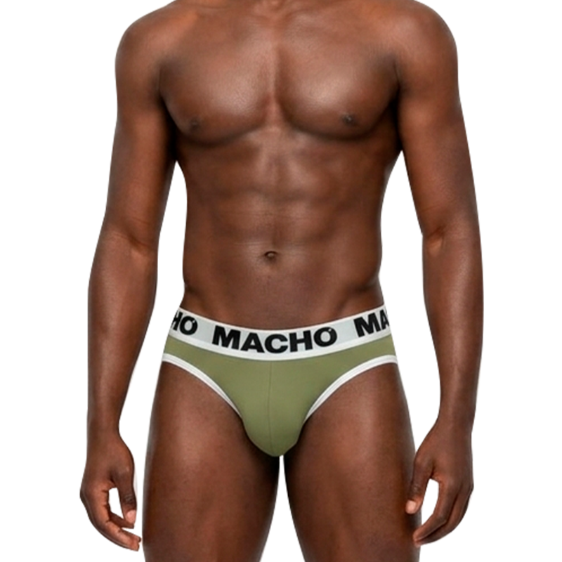 Macho - Mch013 Slip Verde Militar M