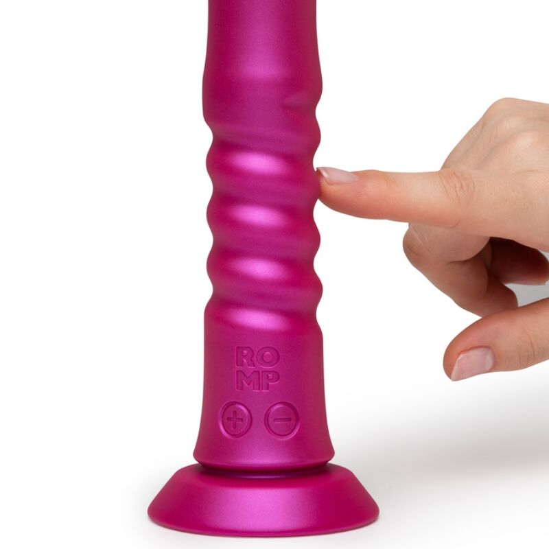 Romp - Jiggle Vibrador Up And Down Con Ventosa Rosa
