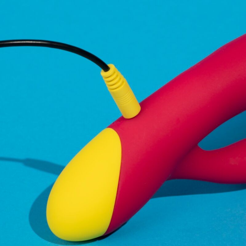 Romp - Jazz Vibrador Rabbit Recargable Rojo