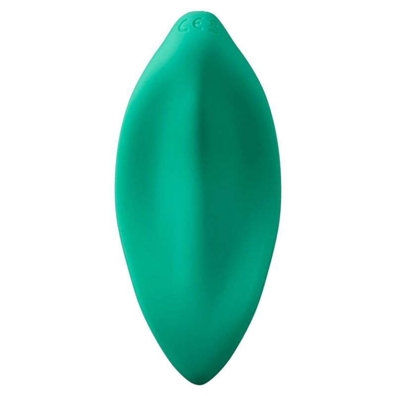 Romp - Wave Vibrador Estimulador De Clítoris Forma Ergonómica Verde Agua