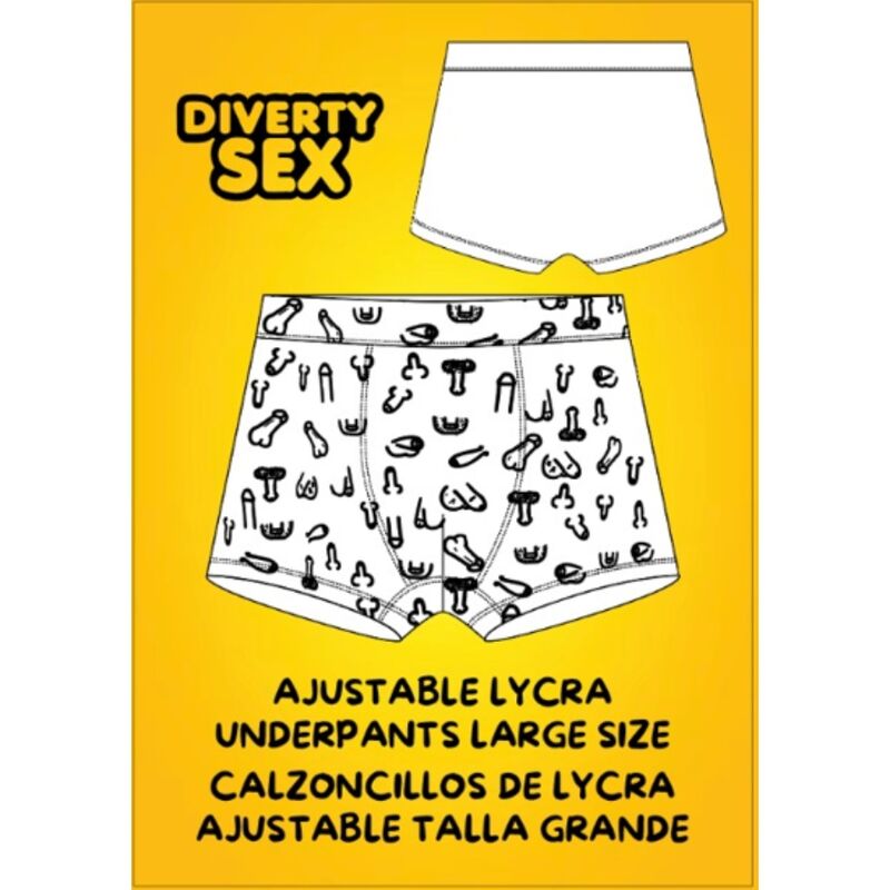 Diablo Picante - Calzoncillo Penes Talla Grande