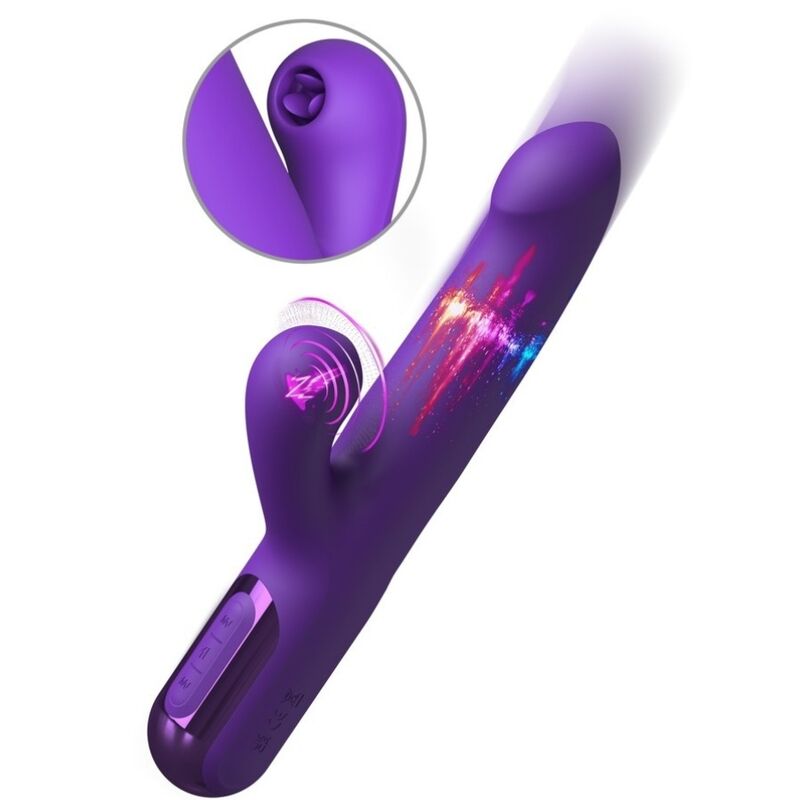 Fantasy For Her - Vibrador Rabbit Super Sonix Thruster Morado
