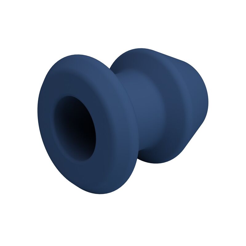Mr Play - Jack Plug Anal Hueco Silicona Azul Talla S