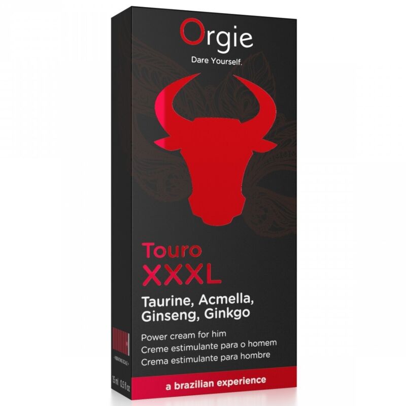 Orgie - Touro Xxxl Crema Potenciadora Para Hombre 15 Ml