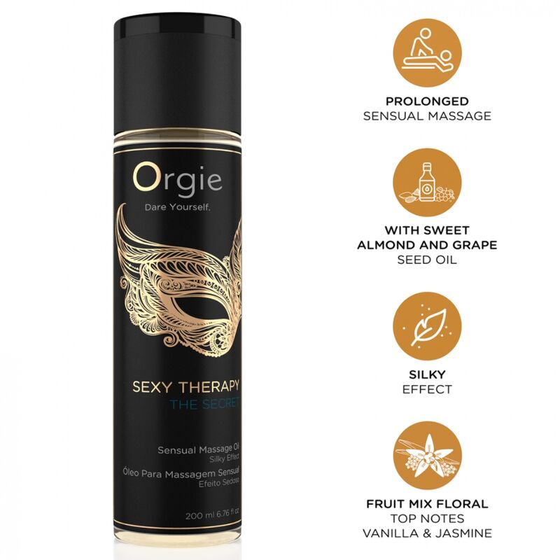 Orgie - Sexy Therapy The Secret Aceite De Masaje 200 Ml