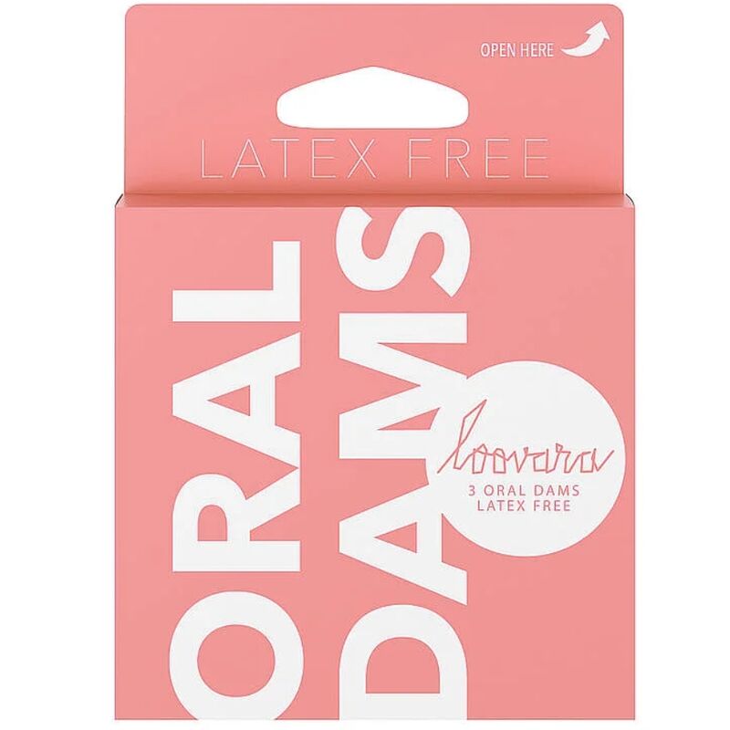 Loovara - Oral Dams Barreras Orales Sin Látex 3 Uds