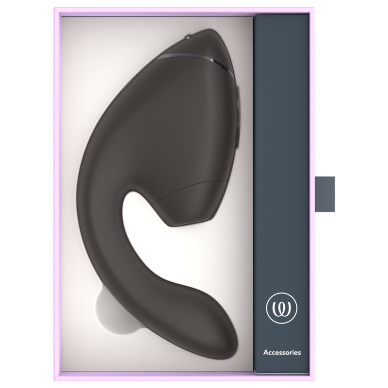 Womanizer - Duo Next Estimulador Vibrador Dual Clítoris & Punto·g Negro