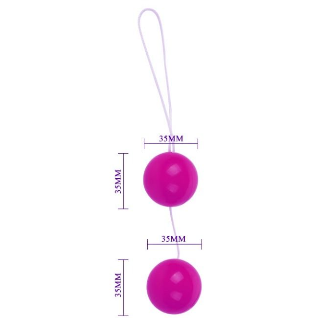 Twins Balls Bolas Chinas Lila Unisex