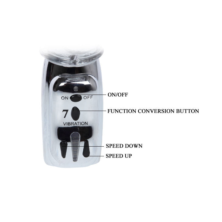 Baile - Amour Missile Rotador Transparente 26.5 Cm