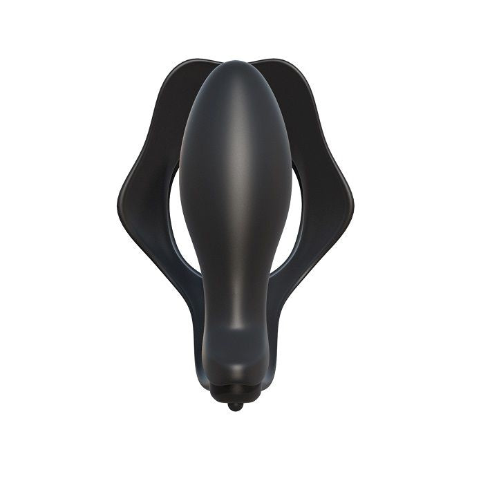 Fantasy C-Ringz - Rock Hard Anillo Potenciador Con Plug Anal