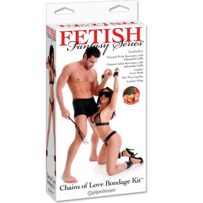 Fetish Fantasy Series - Kit De Bondage Cadenas Del Amor.