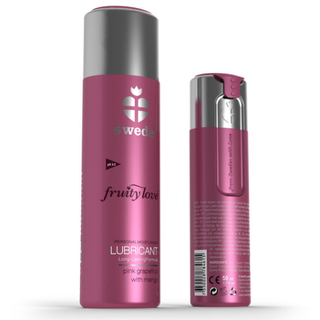 Swede - Fruity Love Lubricante Pomelo Rosa Con Mango 50 Ml