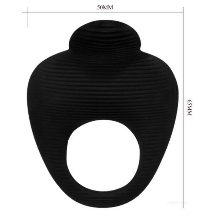 Pretty Love - Thimble Anillo Vibrador Negro