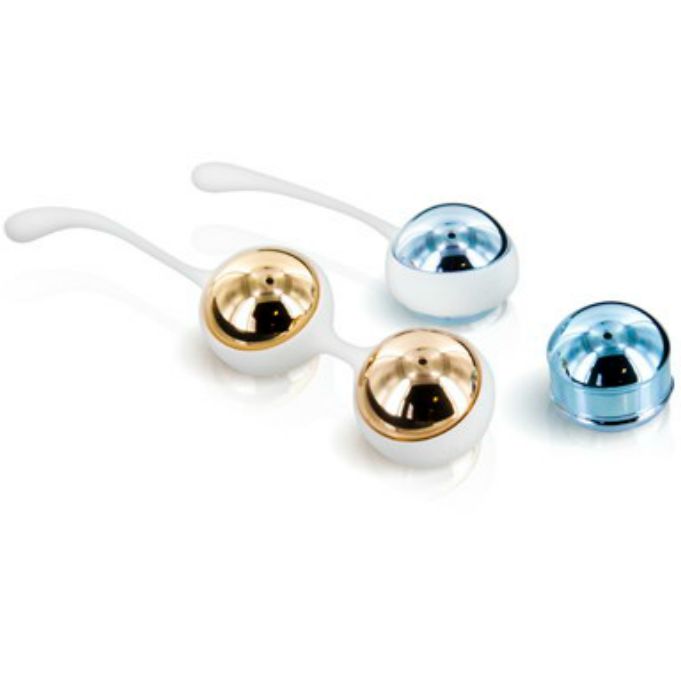 Bolas Vaginales Yani Dorado Y Azul