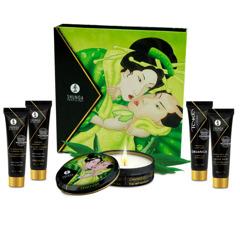 Shunga Kit Secretos De Una Geisha Té Verde