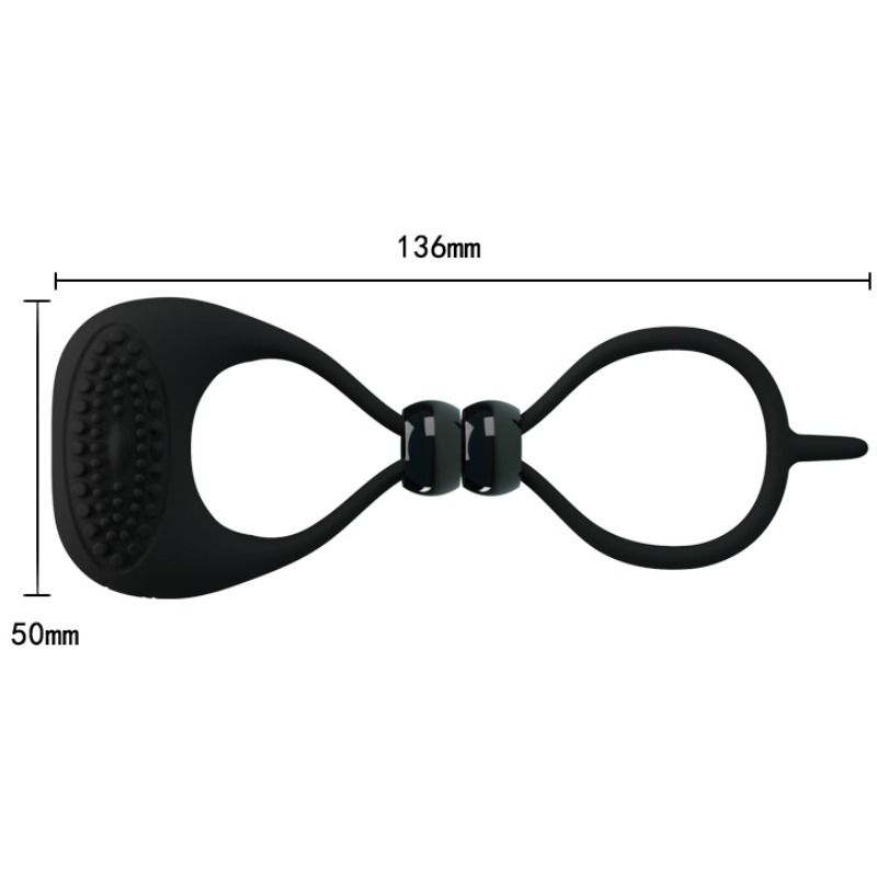 Pretty Love - Anillo Doble Para Pene Y Testiculos