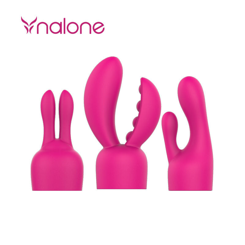 Cabezal Masajeador Bunny Fuchsia