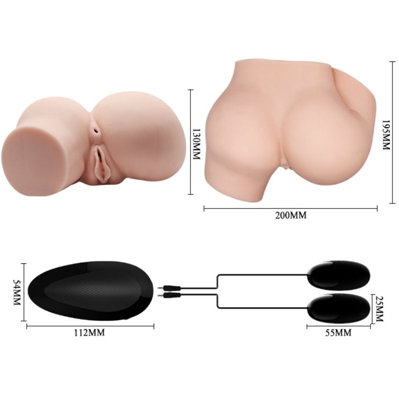 Crazy Bull - Trasero Con Vagina Y Ano Realisticos Y Vibracion