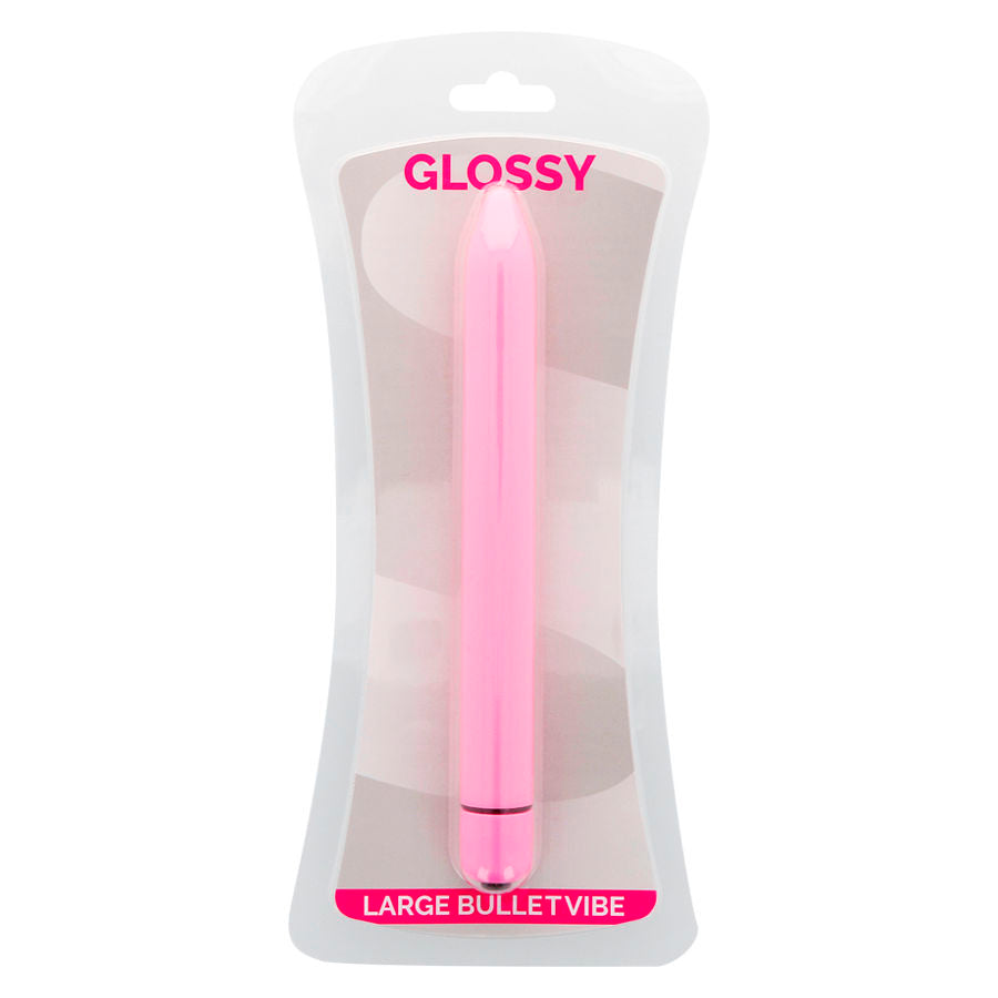 Glossy - Slim Vibrador Rosa