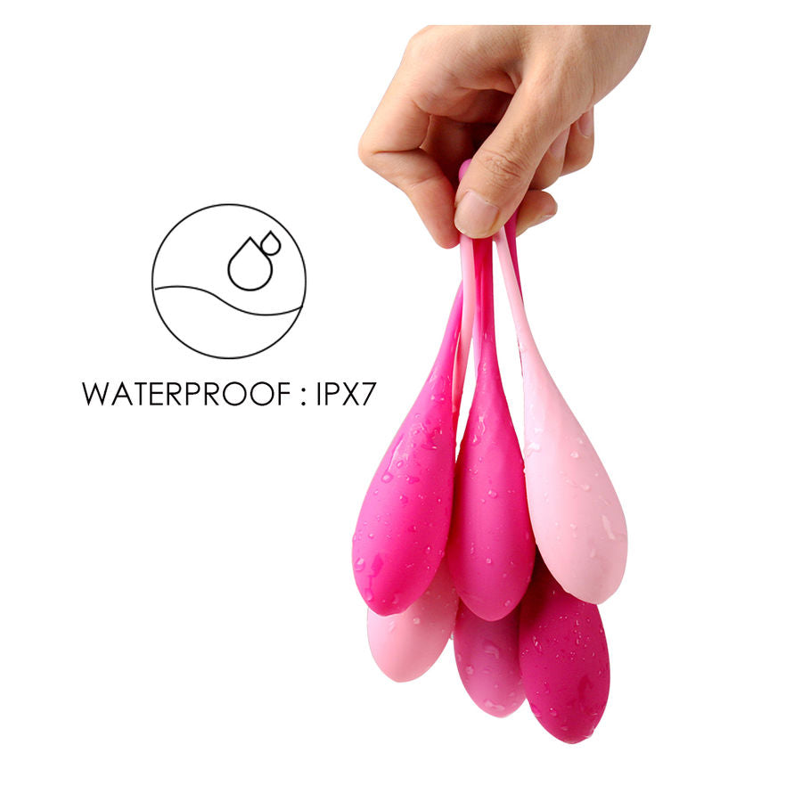 Leslie - Kegel Fit Entregador Suelo Pelvico 6 Pesos