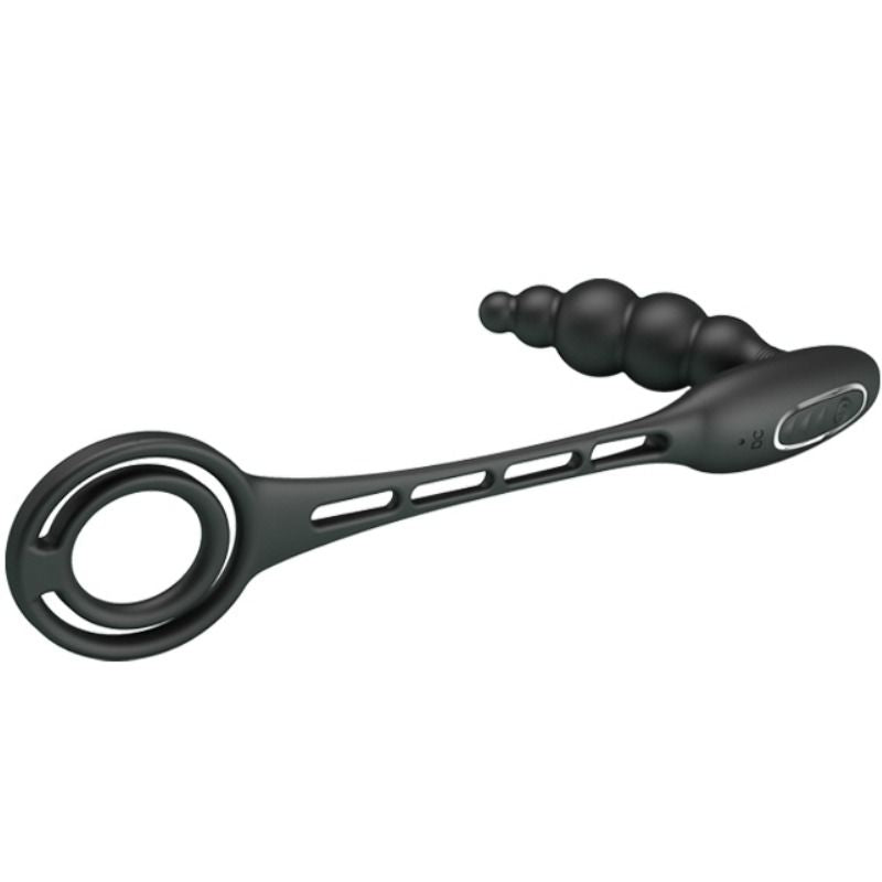 Pretty Love - Anillos Pene Con Plug Vibrador