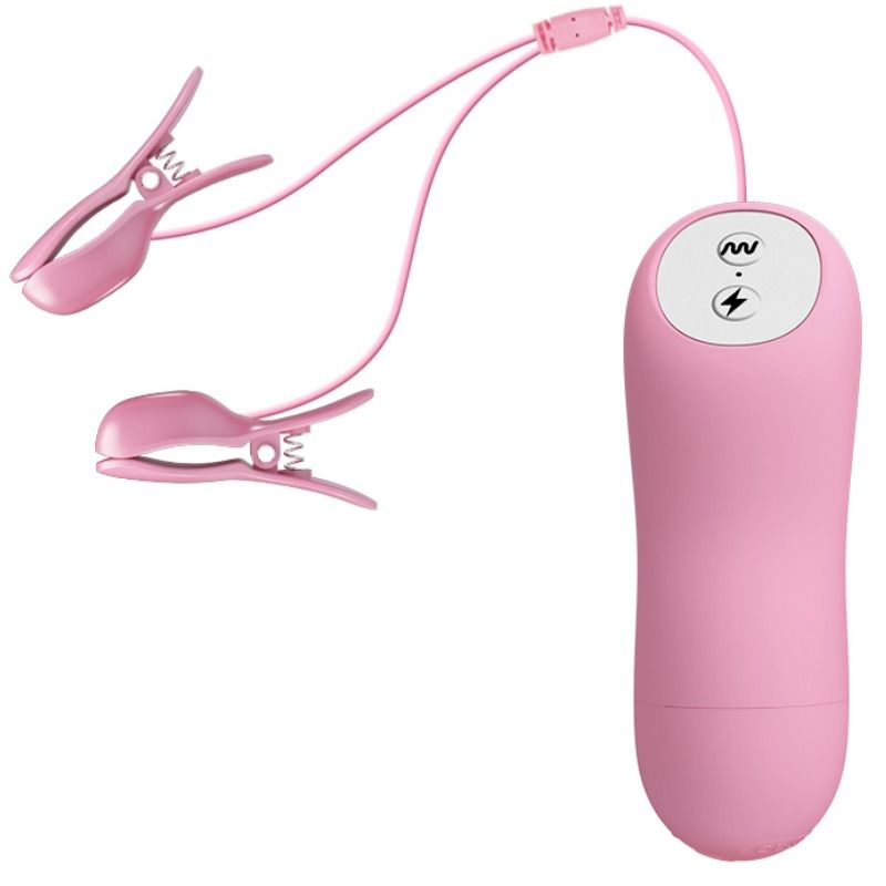 Romantic Wave Pinzas Con Vibracion Y Electroshock