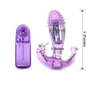 Baile - Estimulador Lila Vaginal Y Anal Con Vibracion