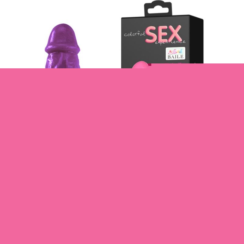 Baile - Colorful Sex Vibrador Realistico Lila 24 Cm
