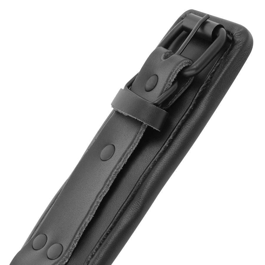 Darkness - Esposas Y Collar De Cuero Negro