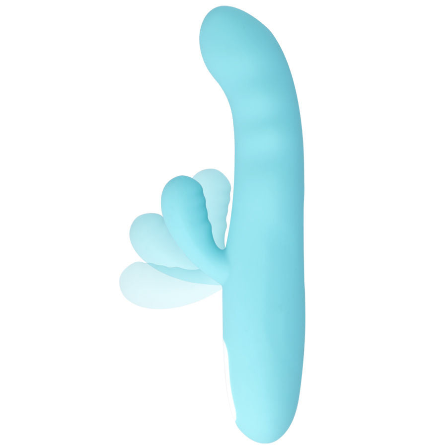 Mia - Eiffel Vibrador Rotador Azul Turquesa