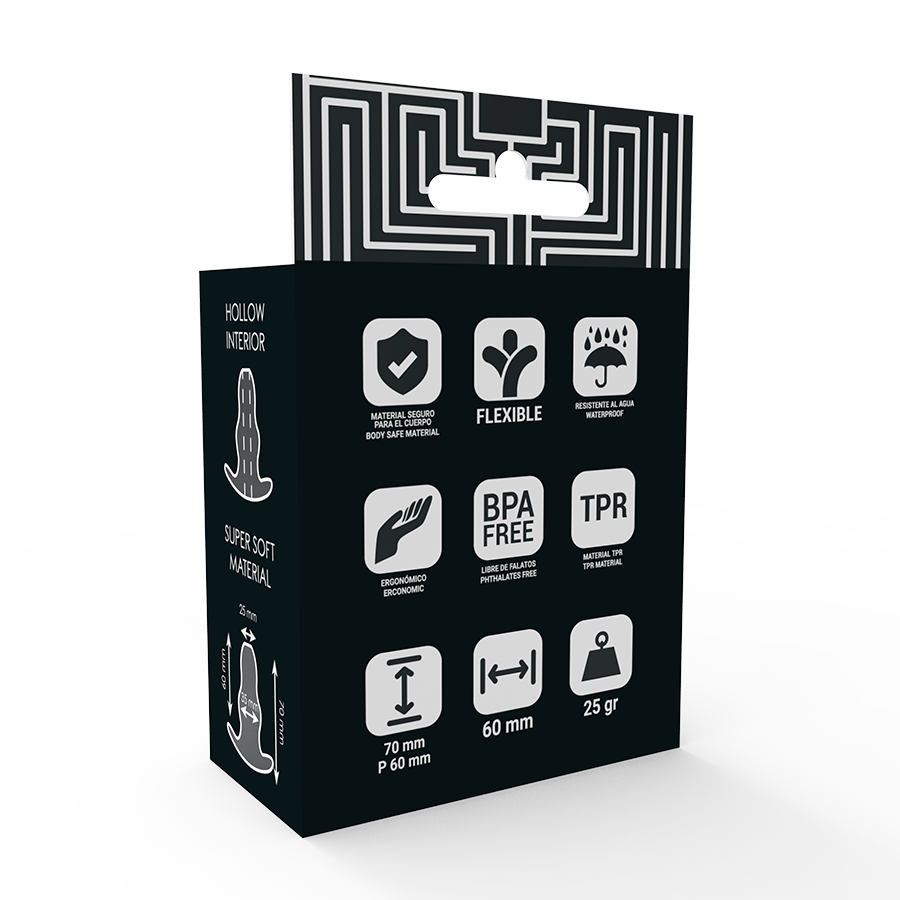 Addicted Toys - Dilatador Anal Pequeño 7 Cm - Transparente